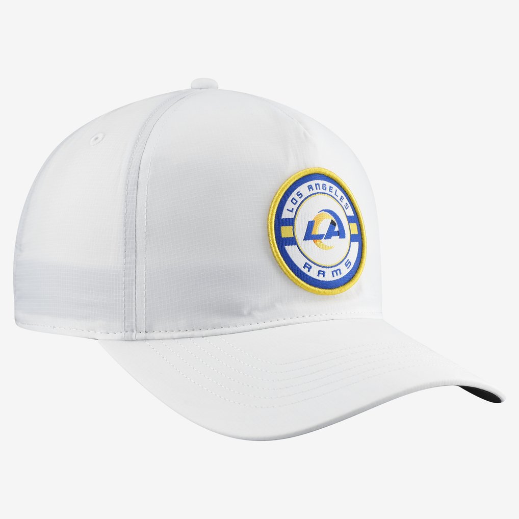 Los Angeles Rams '47 Strand Adjustable Hitch Hat - White