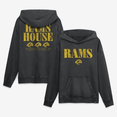 Los Angeles Rams Fanatics Relaxed Intense Rivalry French Terry Hoodie - Black