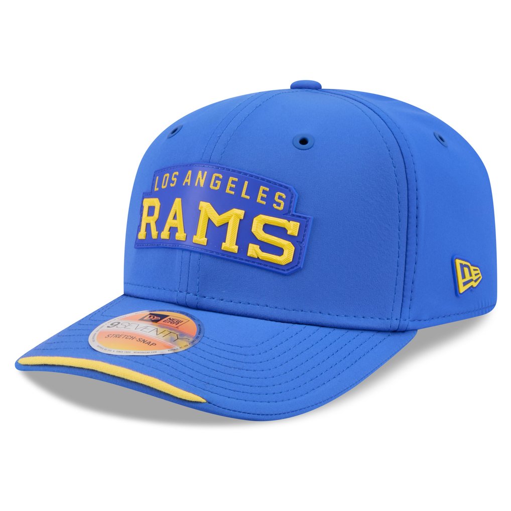 Los Angeles Rams New Era 2026 Sideline Throwback 9SEVENTY Adjustable Hat - Royal