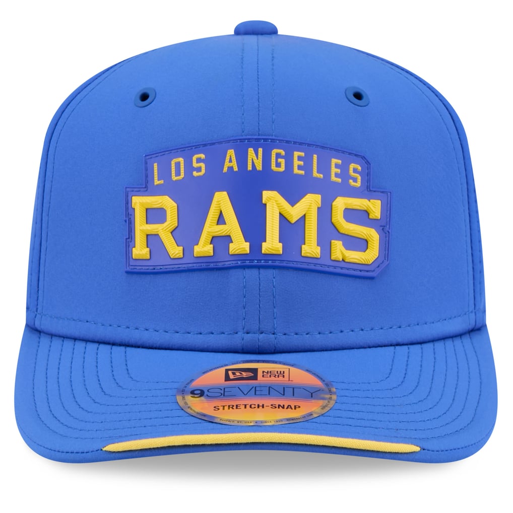 Los Angeles Rams New Era 2026 Sideline Throwback 9SEVENTY Adjustable Hat - Royal