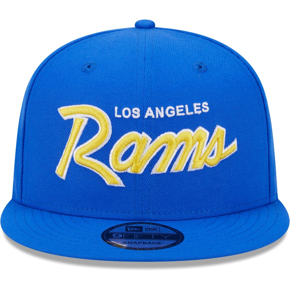 Los Angeles Rams New Era Main Script 9FIFTY Snapback Hat - Royal