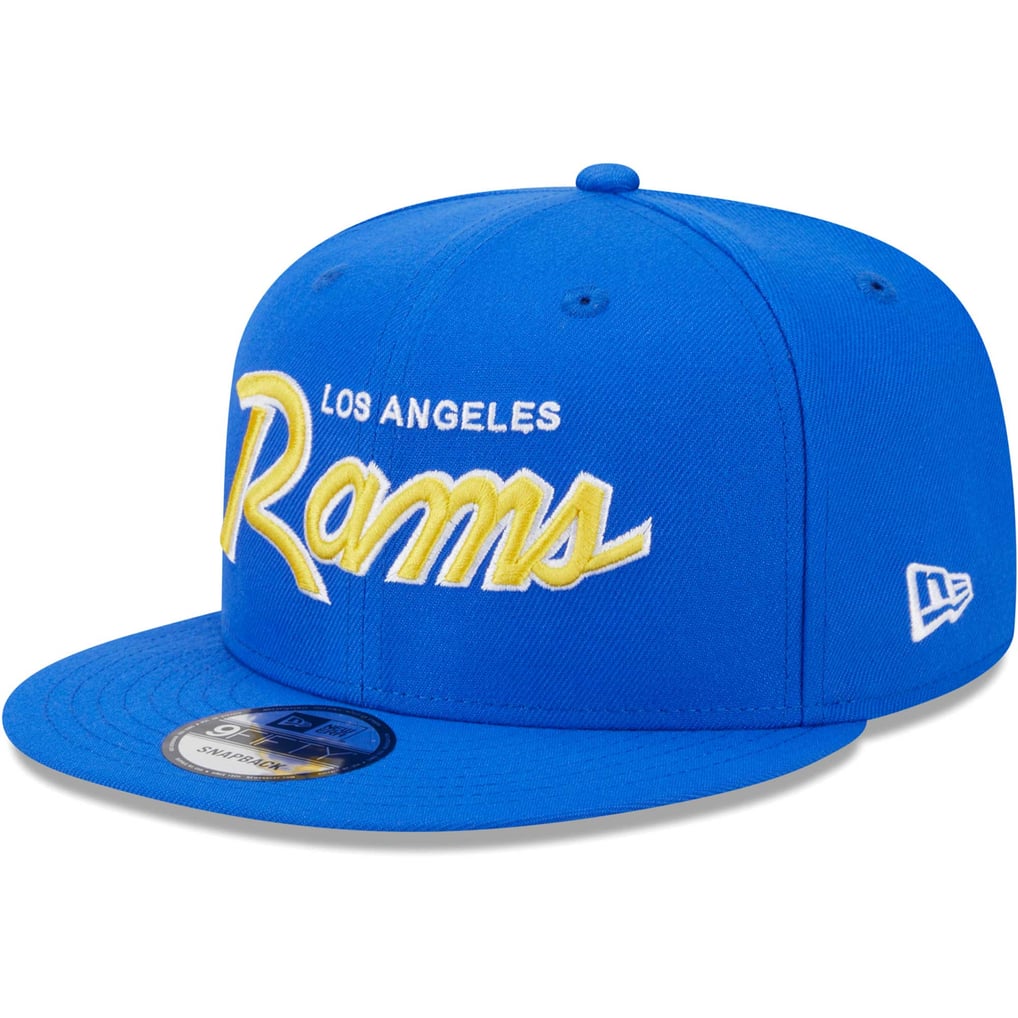 Los Angeles Rams New Era Main Script 9FIFTY Snapback Hat - Royal