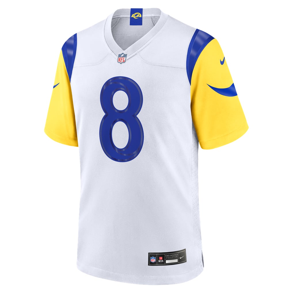 Jared Verse Los Angeles Rams Nike White Game Player Jersey - White