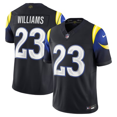 Kyren Williams Los Angeles Rams Nike 2025 Rivalries Collection Stitched Limited Jersey - Midnight Blue