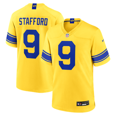 Matthew Stafford Los Angeles Rams Nike Classic Sol Game Jersey
