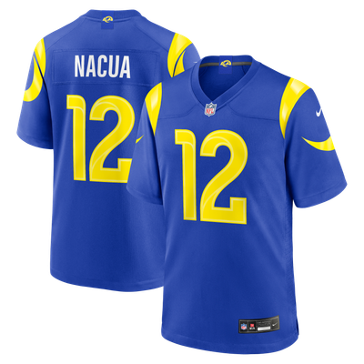 Puka Nacua Los Angeles Rams Nike Team Game Player Jersey - Royal