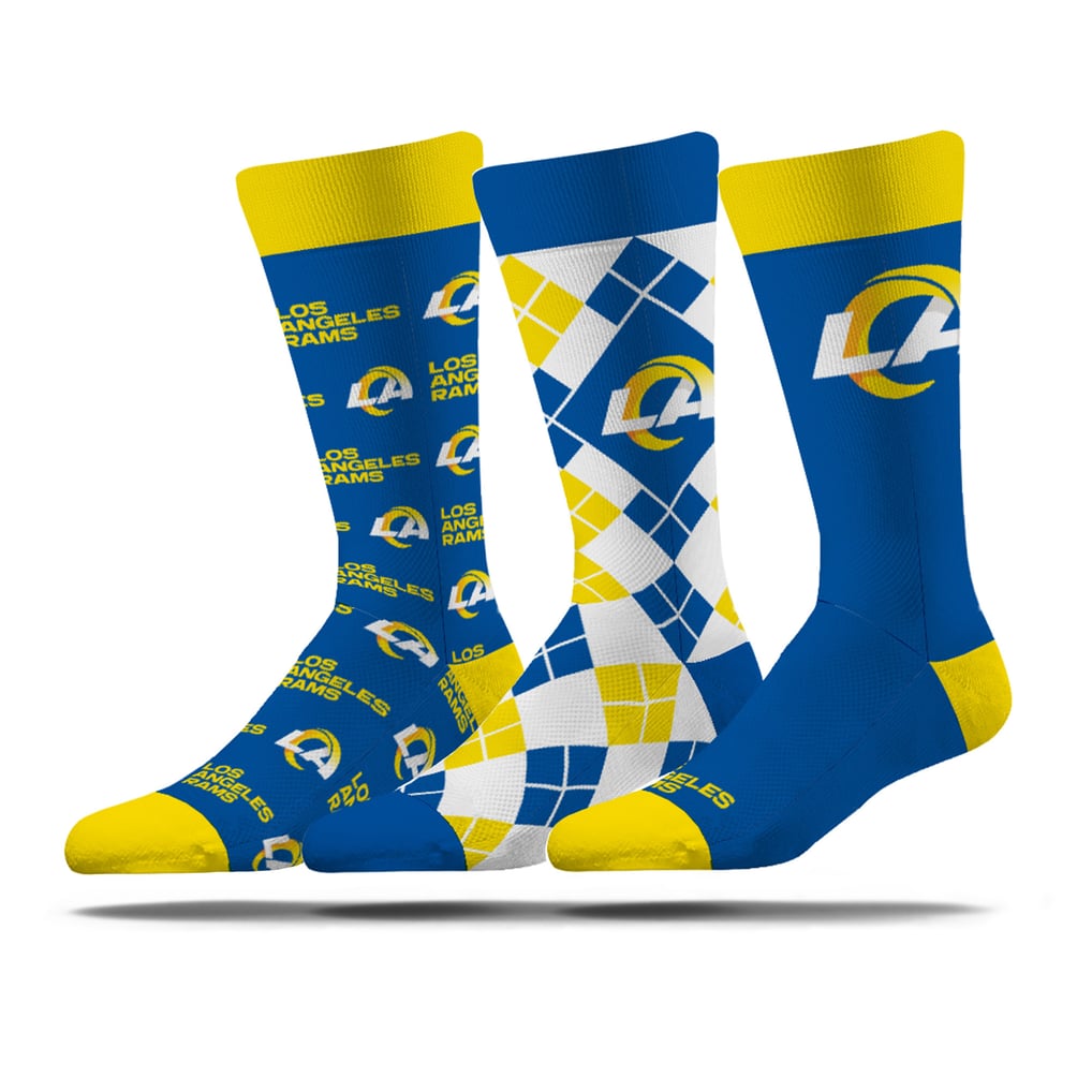 Los Angeles Rams Strideline Unisex Business Knit Crew Socks Three-Pack Set