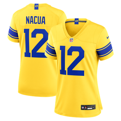 Puka Nacua Los Angeles Rams Nike Women's Classic Sol Game Jersey