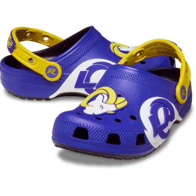  Los Angeles Rams Crocs Youth Classic Clog - Royal