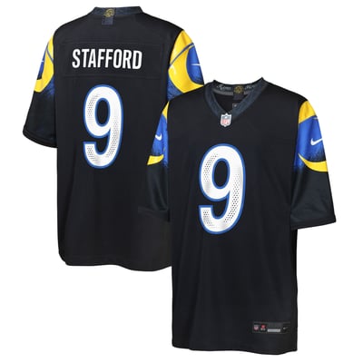 Matthew Stafford Los Angeles Rams Nike Youth Rivalries Collection Game Jersey - Dark Blue