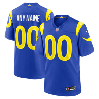 Los Angeles Rams Nike Youth Custom Game Jersey - Royal