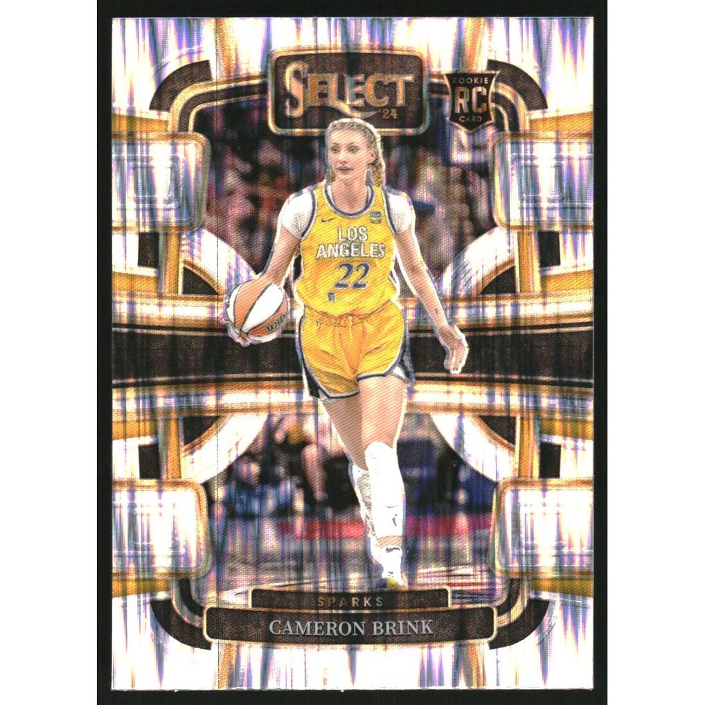 2024 Select WNBA Silver Flash Prizms #56 Cameron Brink