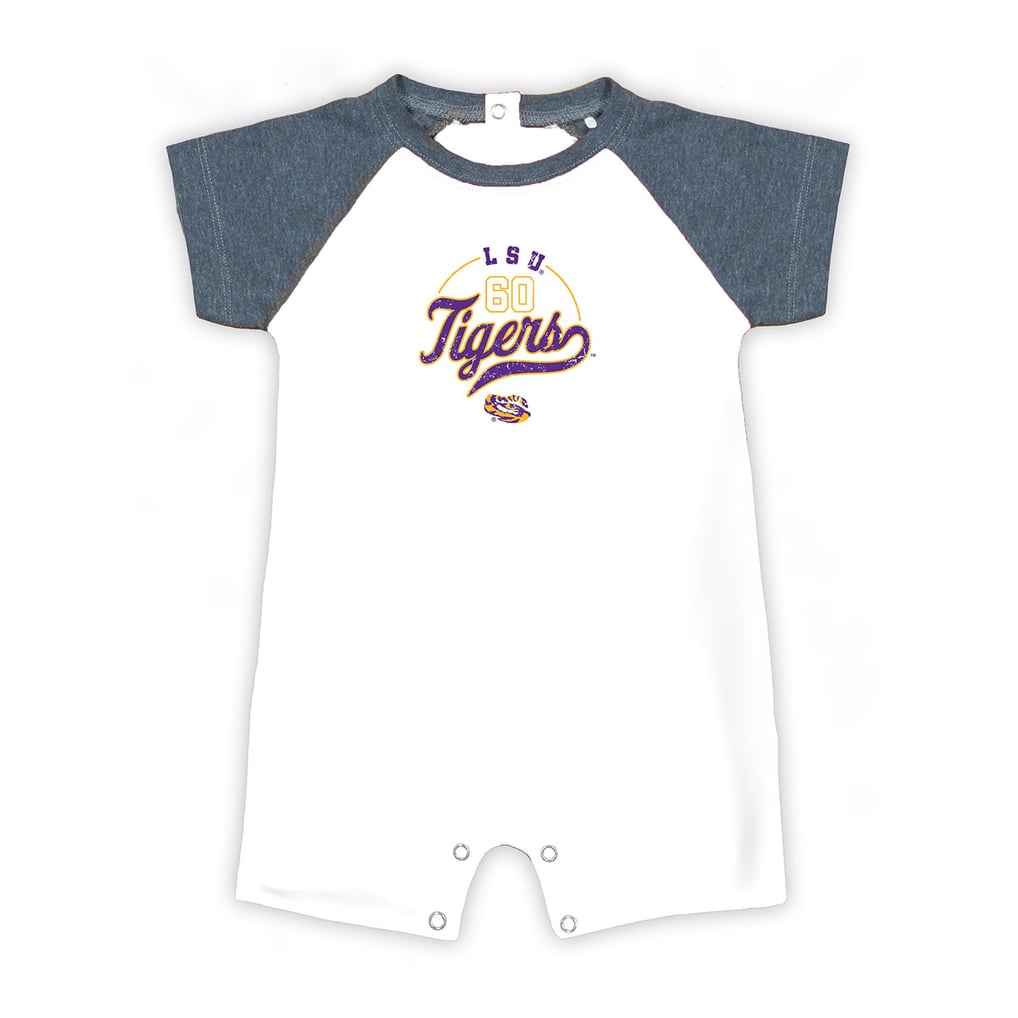 LSU Tigers Garb Infant Randy Romper - White