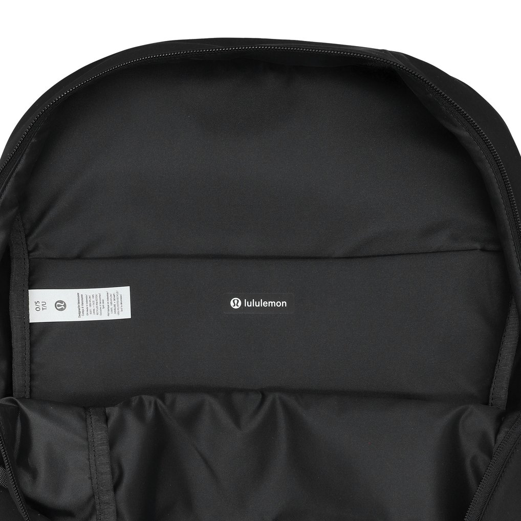 black lululemon backpack with white lining mens with laptop pocket Penn State Everywhere Side Pockets For Quick Access To Water Bottle And Small Items USC Trojans lululemon Everywhere Backpack