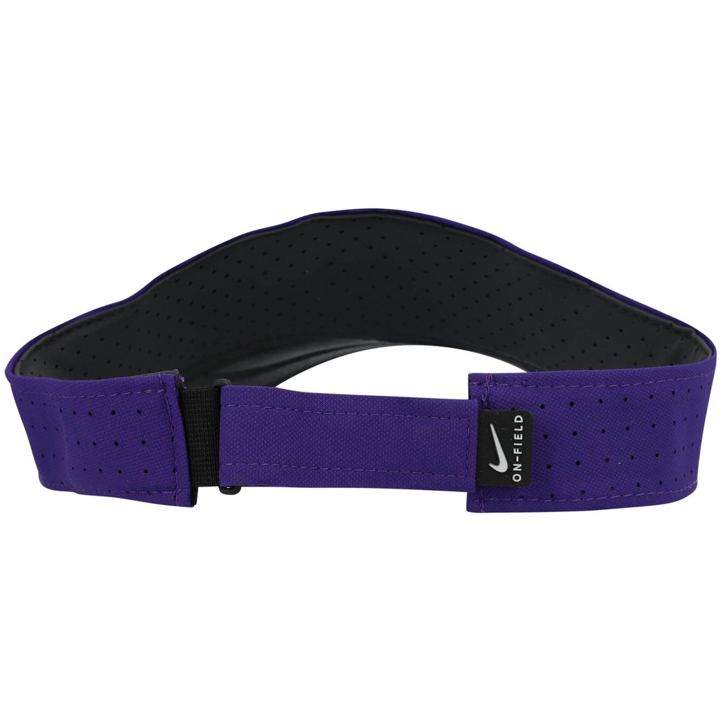 LSU Tigers Nike 2021 Sideline Performance Visor - Purple