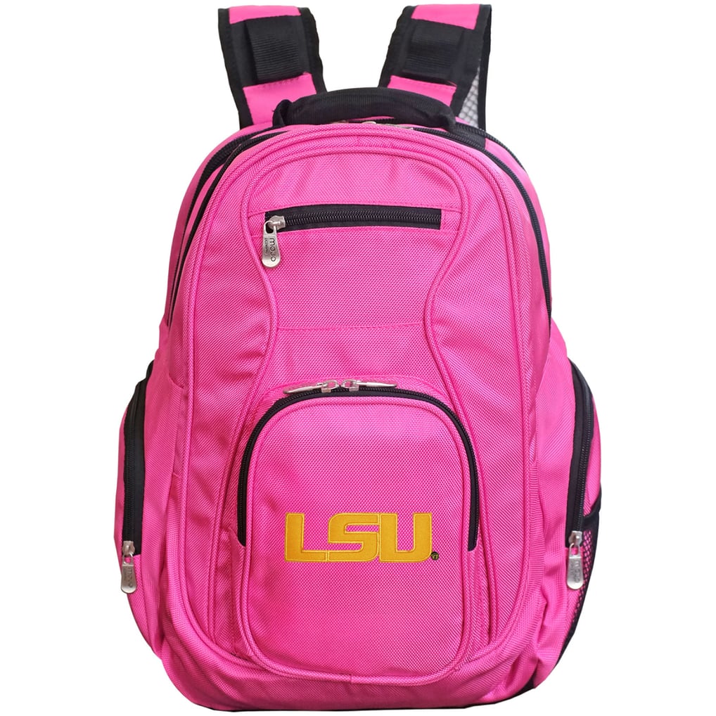 LSU Tigers MOJO Backpack Laptop - Pink