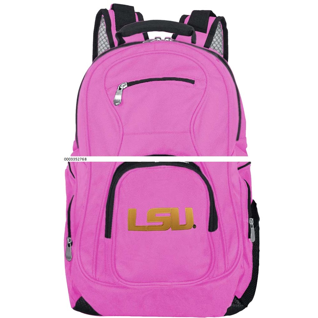 LSU Tigers MOJO Backpack Laptop - Pink