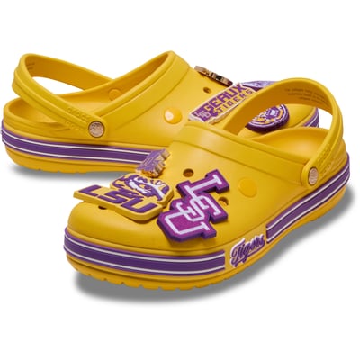  LSU Tigers Crocs Unisex Classic Clog - Gold