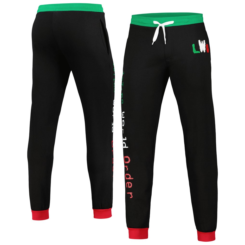 LWO Chenille Sweatpants - Black