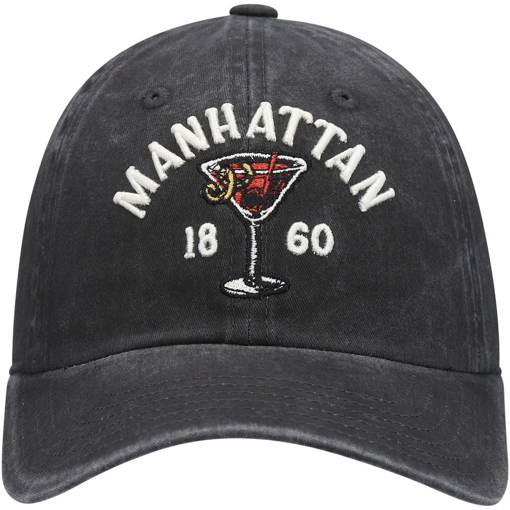 Manhattan American Needle Cocktail Archive Adjustable Hat - Black