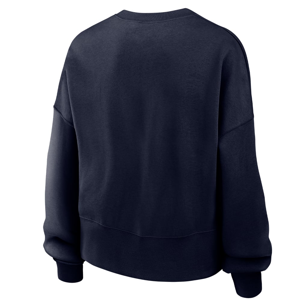 Marquette Golden Eagles Nike Women's Phoenix Fleece Pullover Sweatshirt - Navy
