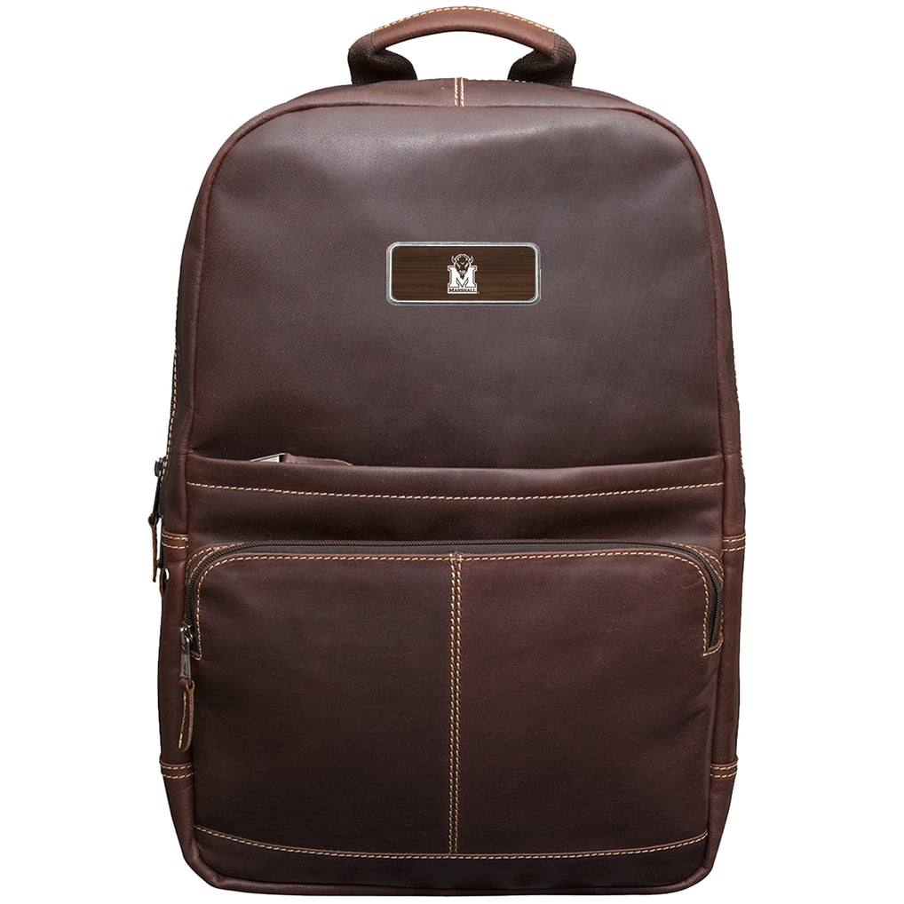 Marshall Thundering Herd Logo Plate Kannah Canyon Backpack - Brown