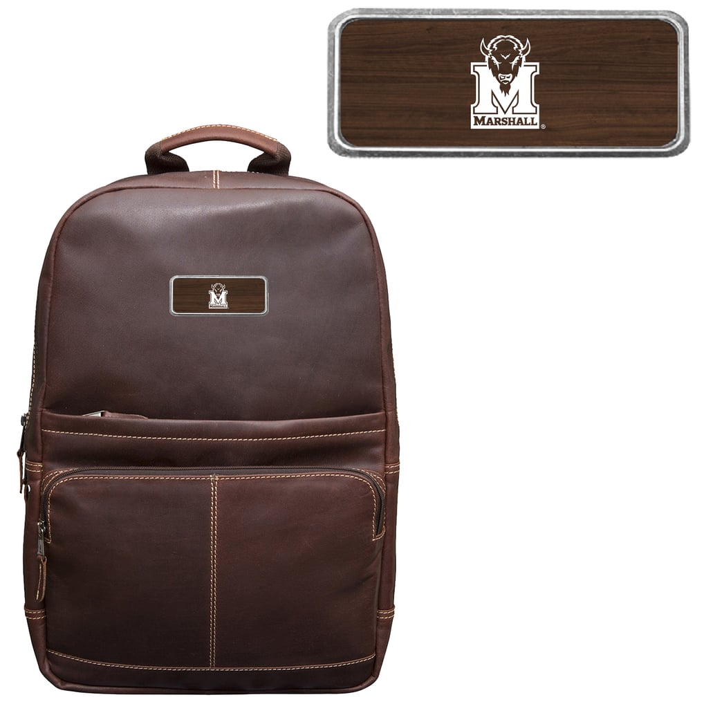 Marshall Thundering Herd Logo Plate Kannah Canyon Backpack - Brown
