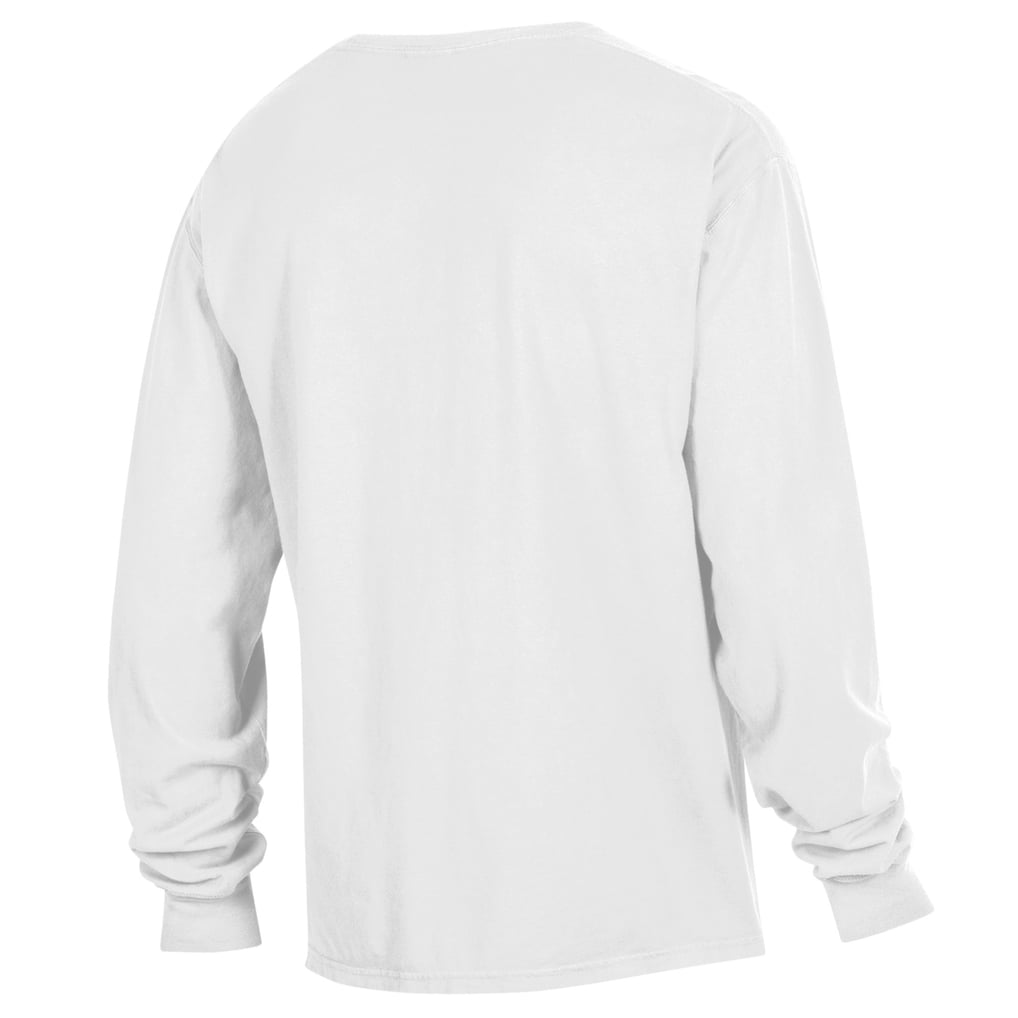 Marshall Thundering Herd ComfortWash Garment Dyed Long Sleeve T-Shirt - White