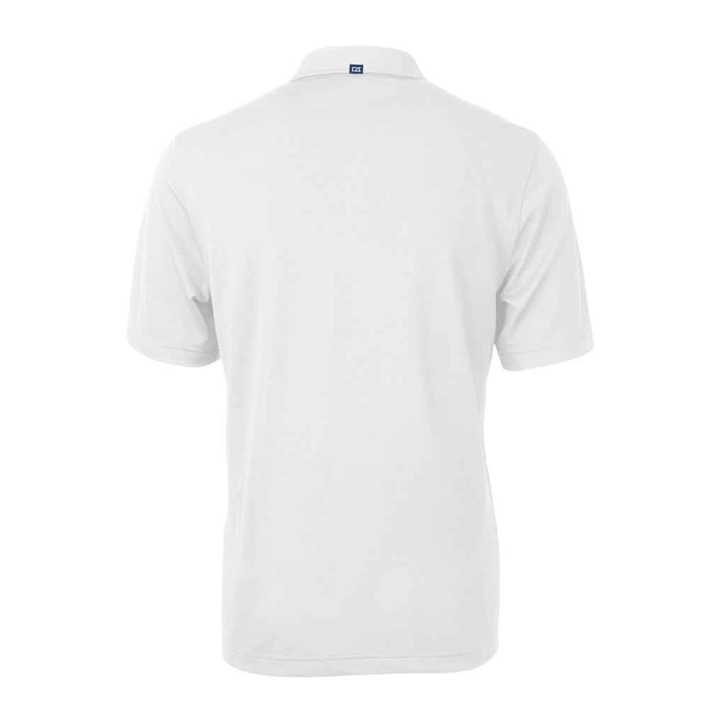 Marshall Thundering Herd Cutter & Buck Virtue Eco Pique Recycled Polo - White