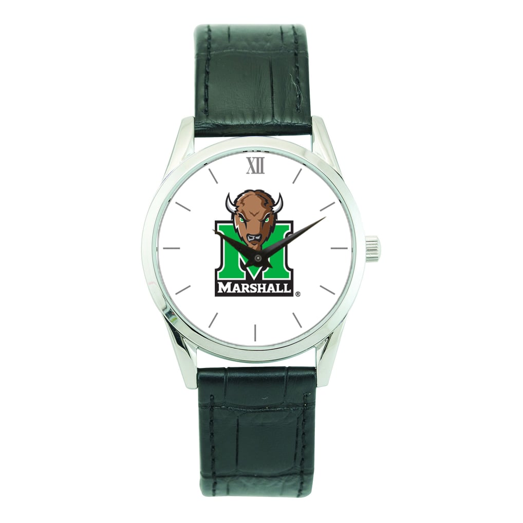 Marshall Thundering Herd Unisex Stainless Steel Wristwatch - Silver