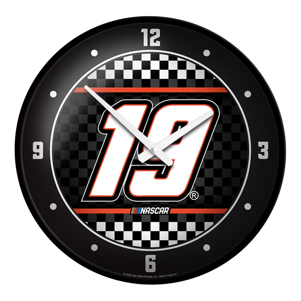  Martin Truex Jr 17.5" Modern Disc Wall Clock