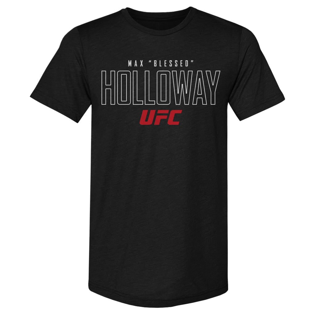  Max Holloway 500 Level T-Shirt - Black