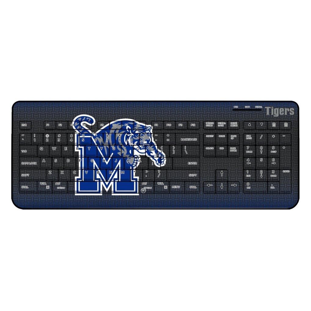 Memphis Tigers Keyscaper Wireless Keyboard