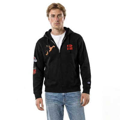 Cleveland Browns Disney x Champion Pluto All-Star Full-Zip Hoodie - Black
