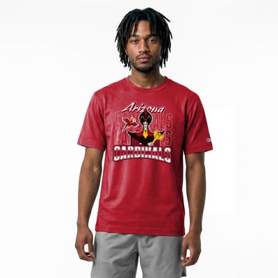 Arizona Cardinals Disney x Champion Jafar & Iago All-Star T-Shirt - Bright Cardinal