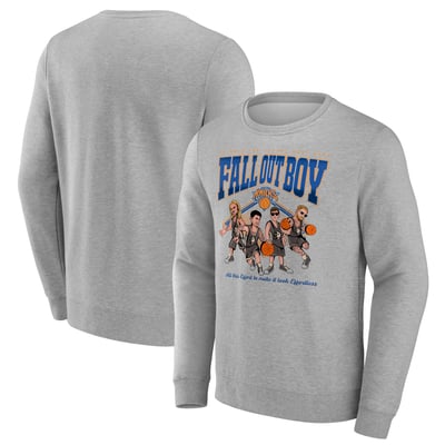 Fall Out Boy x New York Knicks Fanatics So Much For (2our) Dust Fleece Pullover Sweatshirt - Gray