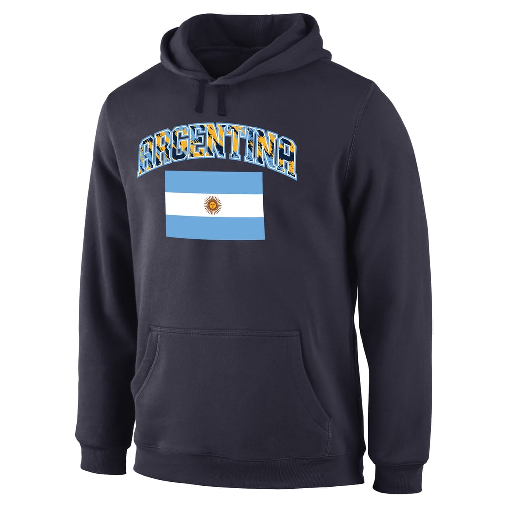 Argentina True Colors Pullover Hoodie - Navy