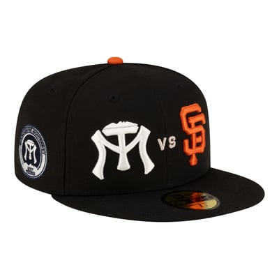 San Francisco Giants vs. Monterrey Sultanes New Era 2026 Matchup 59FIFTY Fitted Hat - Black