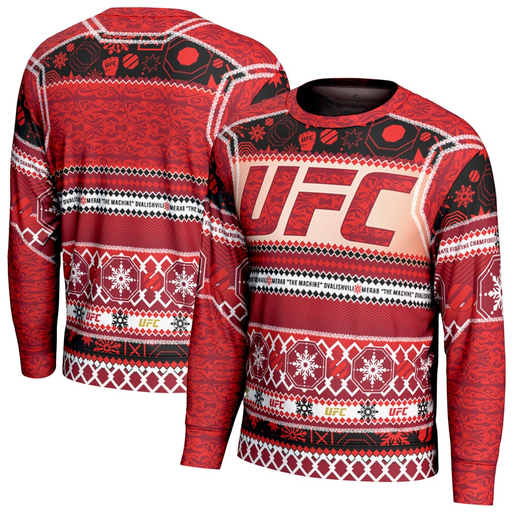 Merab Dvalishvili ProSphere 2025 Holiday Sweater - Red