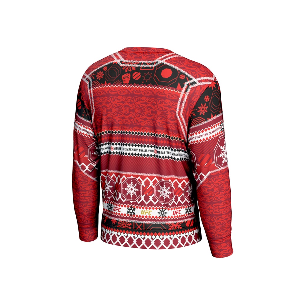 Merab Dvalishvili ProSphere 2025 Holiday Sweater - Red