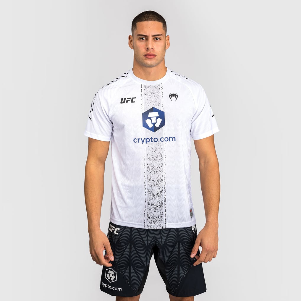Merab Dvalishvili UFC Zenith by Venum Authentic Fight Night Walkout Jersey - White
