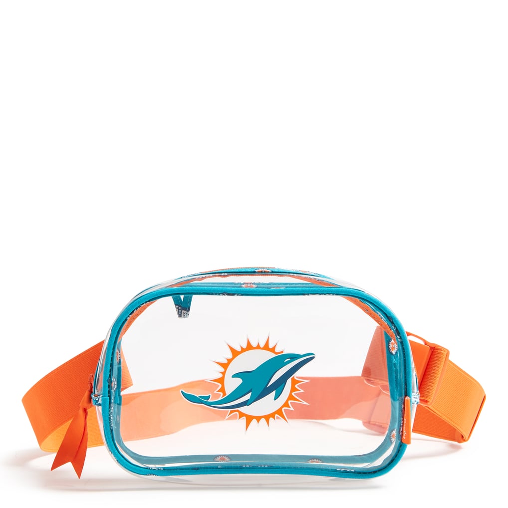  Miami Dolphins Vera Bradley Clear Small-Belt Bag