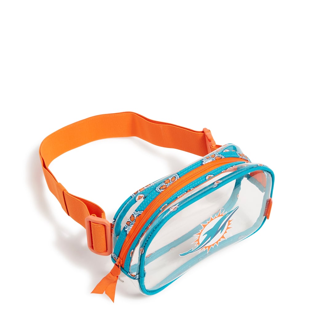  Miami Dolphins Vera Bradley Clear Small-Belt Bag
