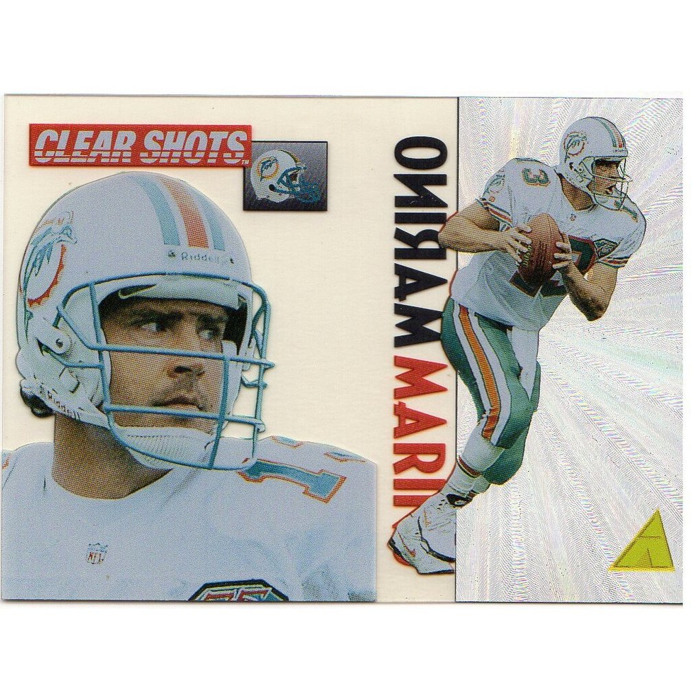 1995 Pinnacle Clear Shots #2 Dan Marino