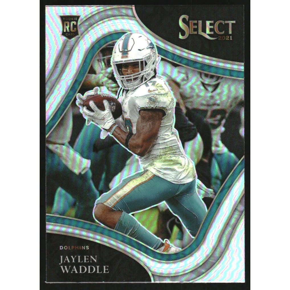 2021 Select Prizm Silver #348 Jaylen Waddle