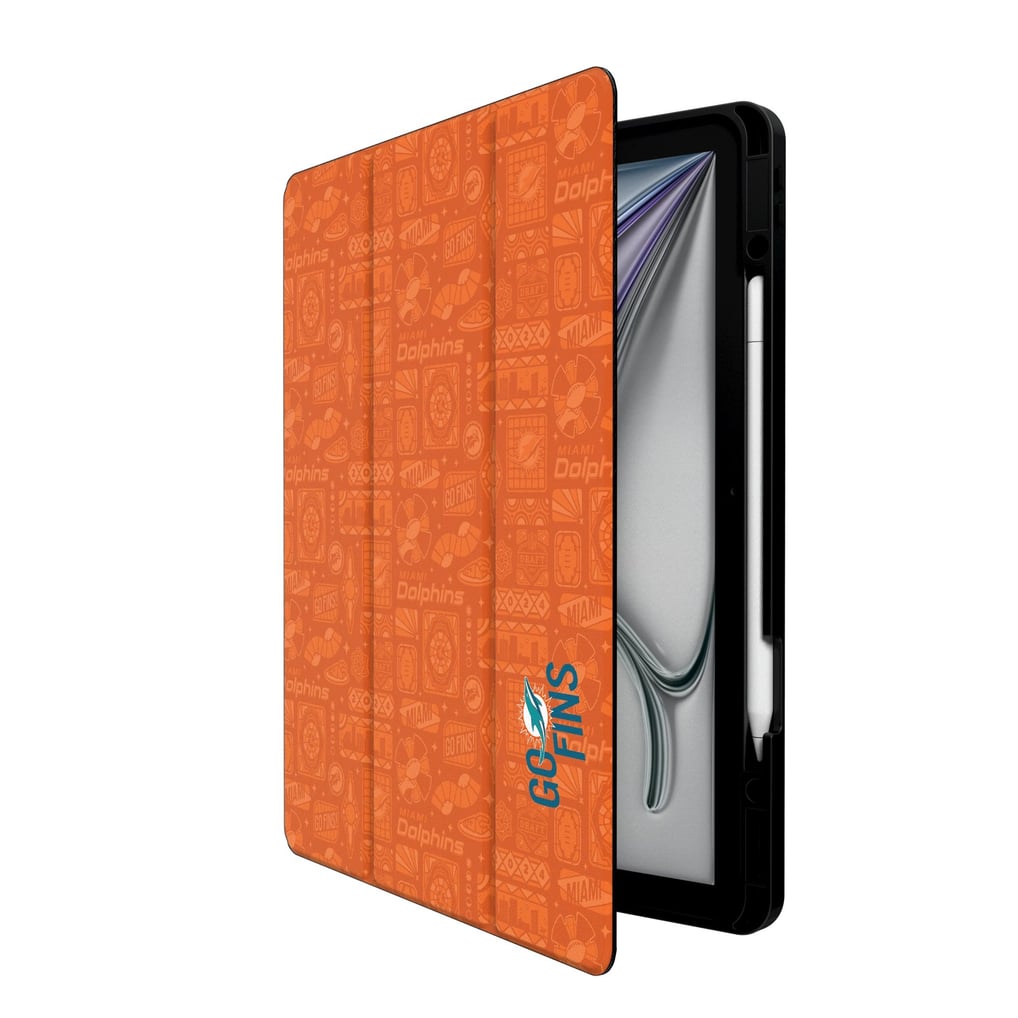 Miami Dolphins Keyscaper iPad Tablet Case - Black
