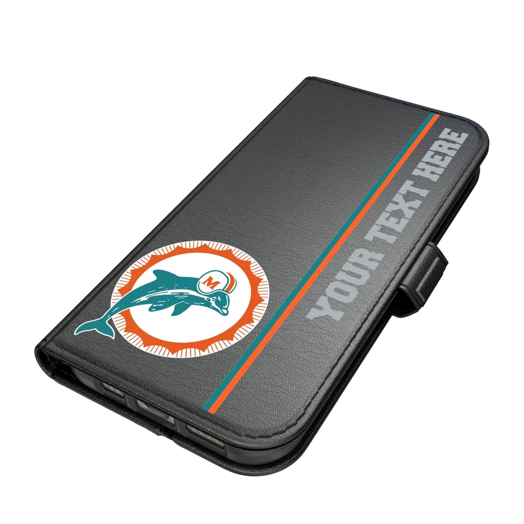 Miami Dolphins Keyscaper Personalized iPhone Folio 2.0 Case