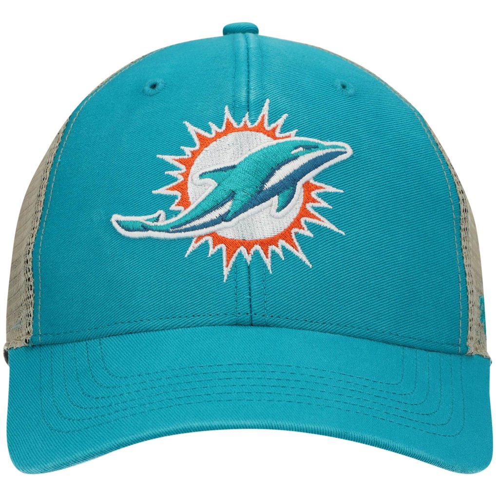 Miami Dolphins '47 Flagship MVP Snapback Hat - Aqua