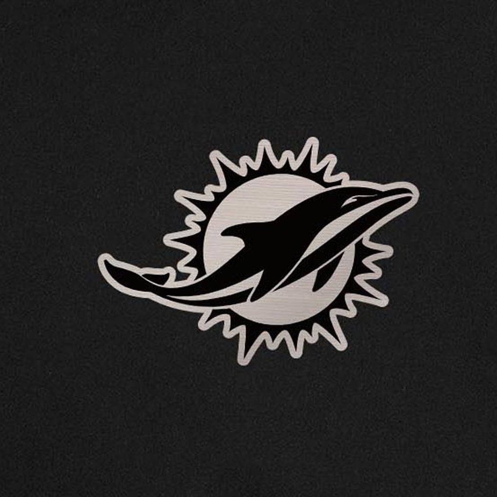Miami Dolphins Antigua Pivot Full-Zip Jacket - Black