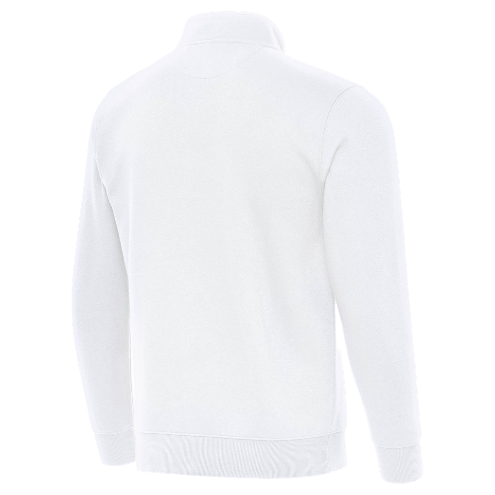 Miami Dolphins Antigua Victory Quarter-Zip Top - White
